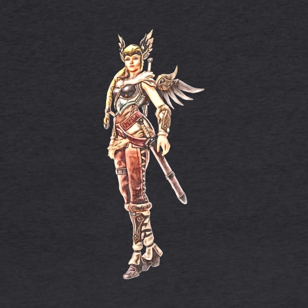 Overwatch Mercy Valkyrie by Green_Shirts